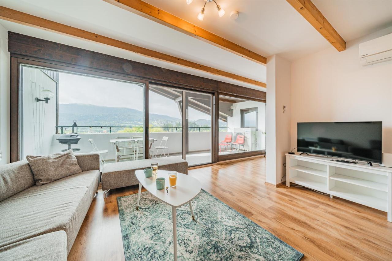 Panorama-Apartments in unmittelbarer See-Nähe Schiefling am Wörthersee Exterior foto